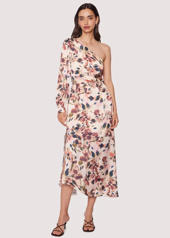 Thea Maxi Dress Creamfloralmulti Women Lost Wander Dresses