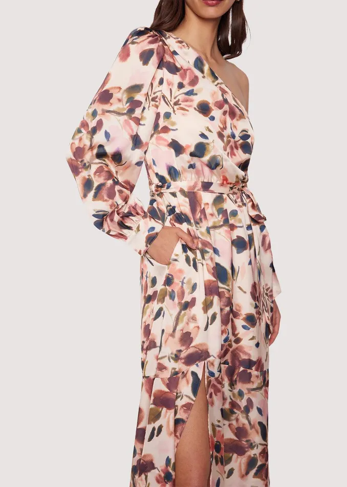 Thea Maxi Dress Creamfloralmulti Women Lost Wander Dresses