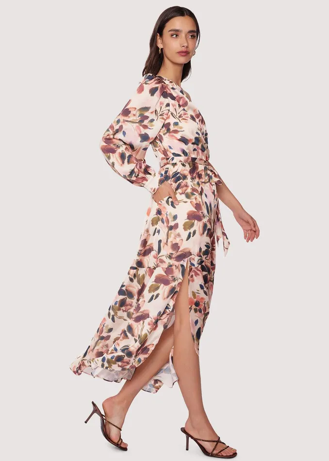 Thea Maxi Dress Creamfloralmulti Women Lost Wander Dresses