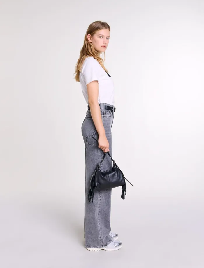 Tops and Shirts Women Maje Cotton TShirt White