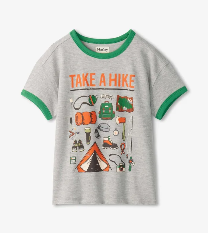 Tops Boys Hatley Boys Take A Hike Graphic Tee