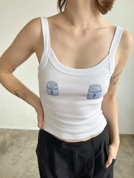 Tops Harley Tank Salt U0026 Pepper Lisa Says Gah Women