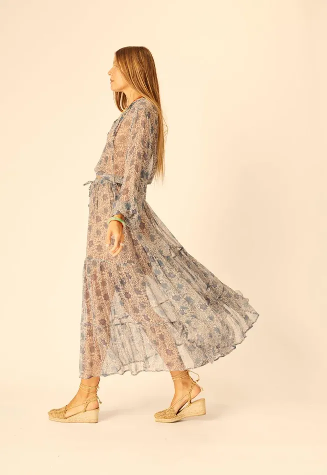 Tops Shop Natalie Martin AMELIA TOP Snowflake Sea