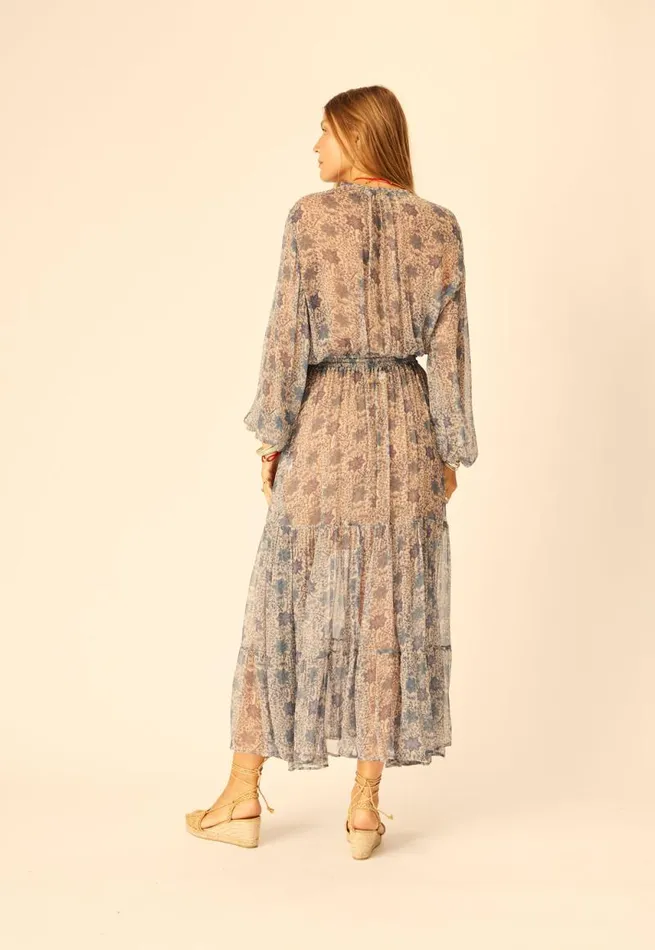 Tops Shop Natalie Martin AMELIA TOP Snowflake Sea