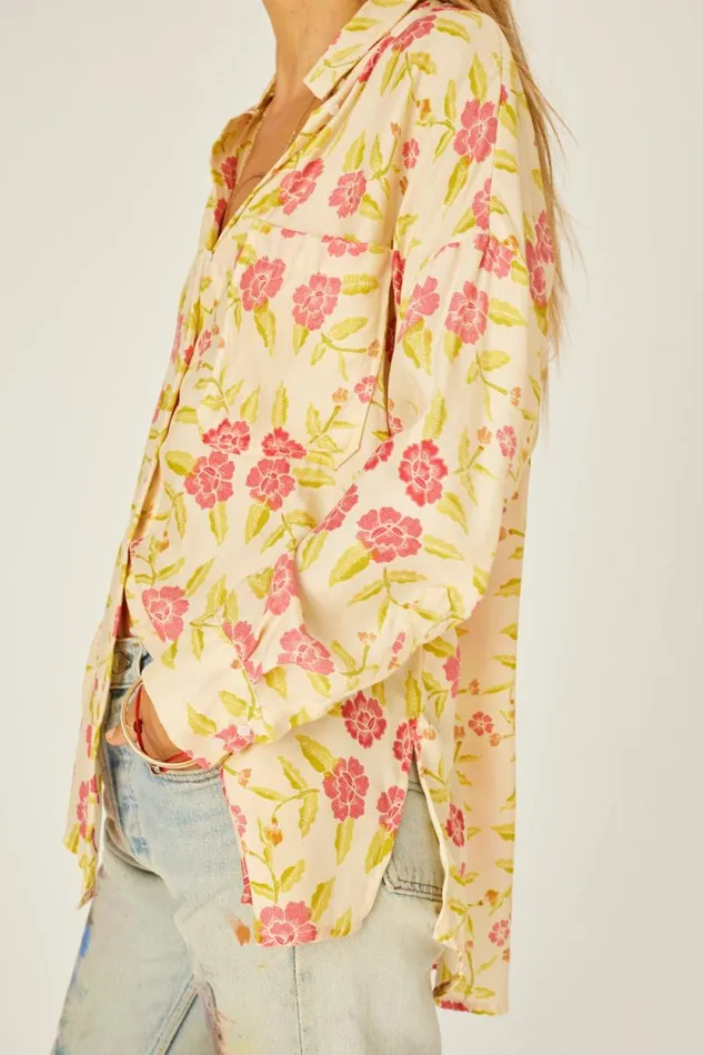 Tops Shop Natalie Martin JENNIFER SHIRT Prairie Dusty Crimson