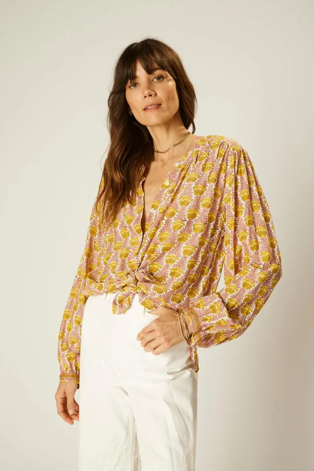 Tops Shop Natalie Martin TOLAN SHIRT Tulip Bahamas Pink