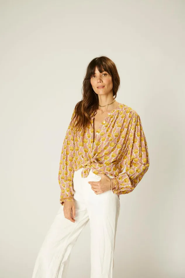 Tops Shop Natalie Martin TOLAN SHIRT Tulip Bahamas Pink