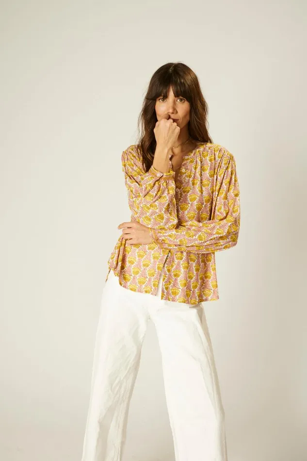 Tops Shop Natalie Martin TOLAN SHIRT Tulip Bahamas Pink
