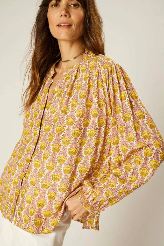 Tops Shop Natalie Martin TOLAN SHIRT Tulip Bahamas Pink