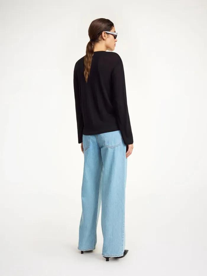 Tops Women By Malene Birger Amalou Top Black Tops Women By Malene Birger Amalou Top Black