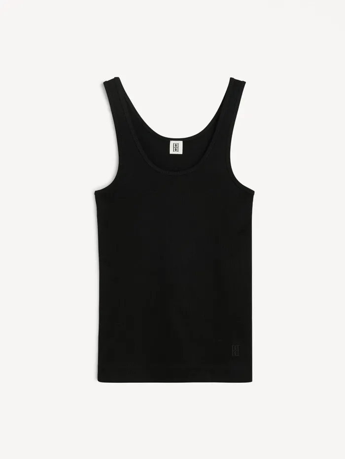 Tops Women By Malene Birger Anisa Tank Top Black Tops Women By Malene Birger Anisa Tank Top Black