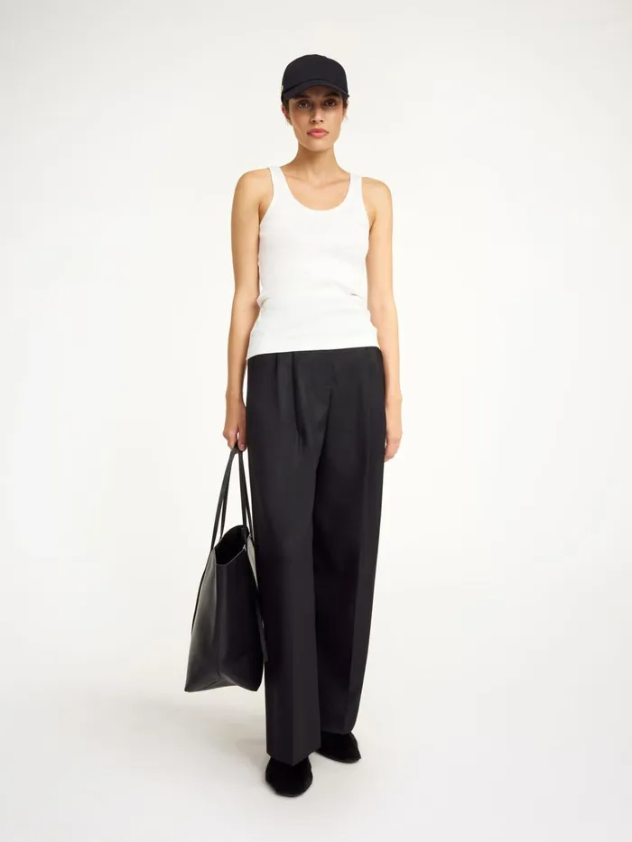 Tops Women By Malene Birger Anisa Tank Top Soft White