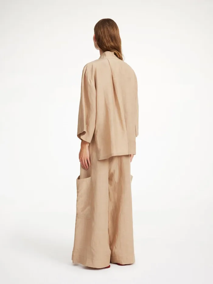 Tops Women By Malene Birger Dakote Blouse Nomad