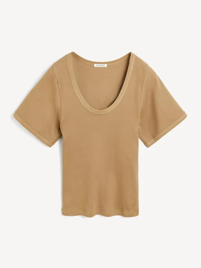Tops Women By Malene Birger Lunai Tshirt Light Brown