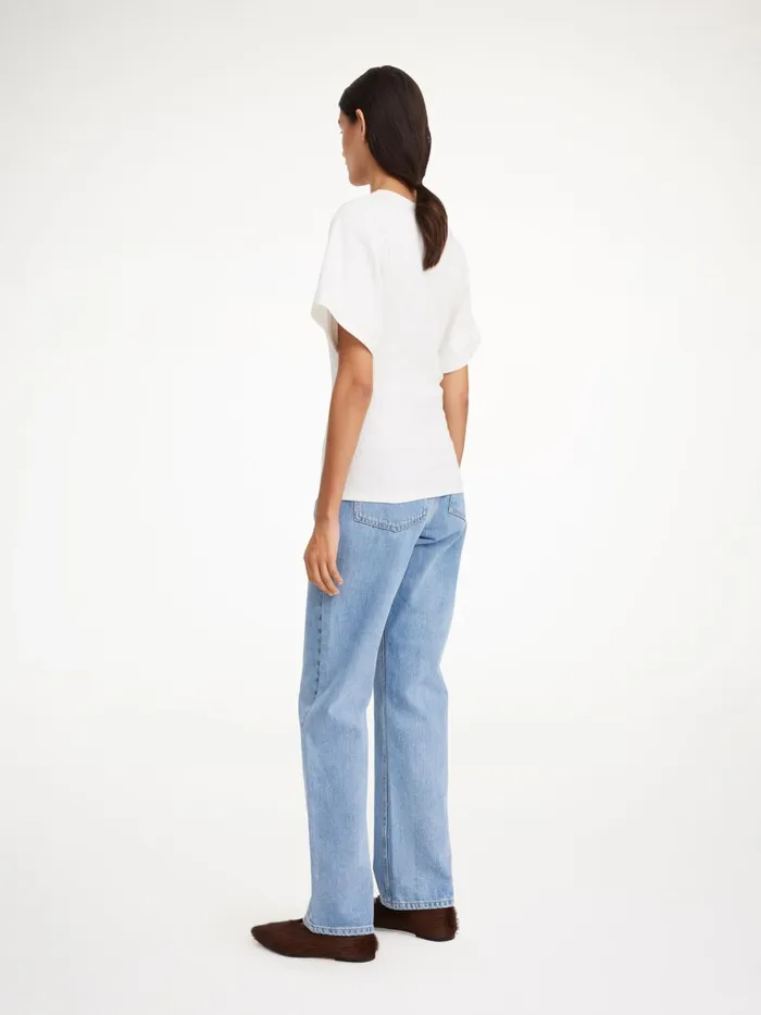Tops Women By Malene Birger Lunai Tshirt Soft White