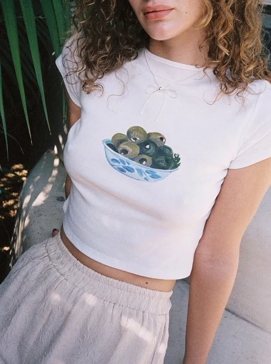 Tops Women Lisa Says Gah Alex Tee Olive Bowl