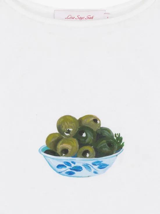 Tops Women Lisa Says Gah Alex Tee Olive Bowl