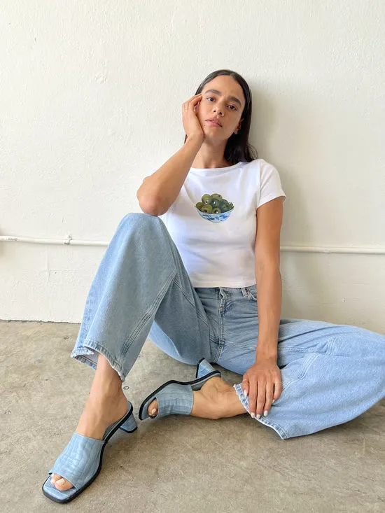 Tops Women Lisa Says Gah Alex Tee Olive Bowl