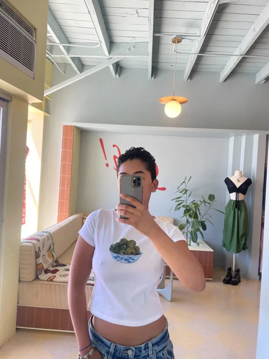 Tops Women Lisa Says Gah Alex Tee Olive Bowl