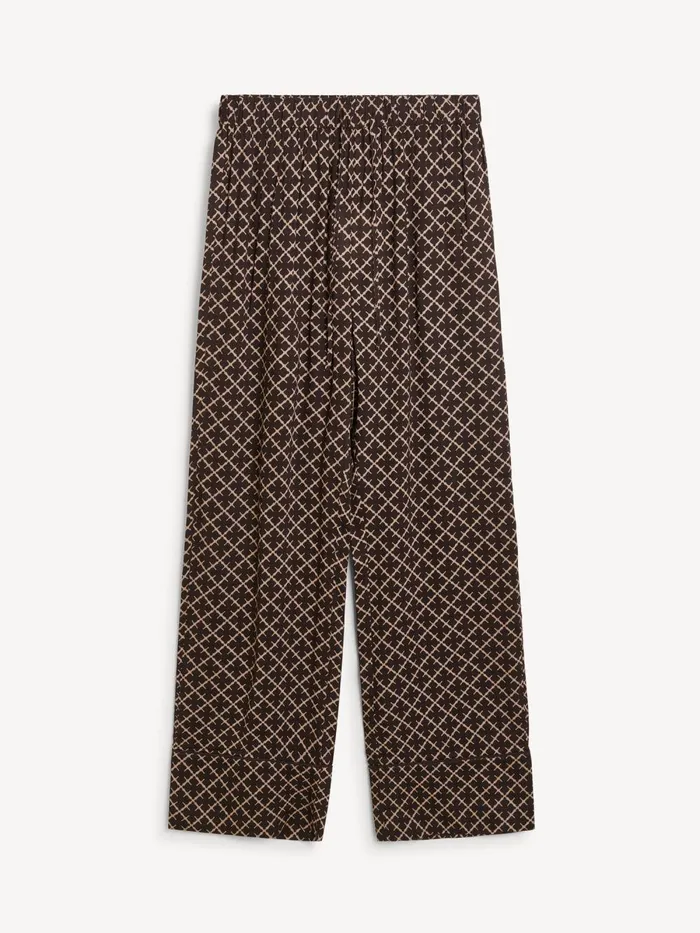 Trousers Women By Malene Birger Ameliano Wideleg Trousers Signature Flower Trousers Women By Malene Birger Ameliano Wideleg Trousers Signature Flower