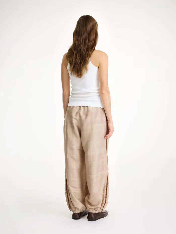 Trousers Women By Malene Birger Lumonas Silk Trousers Nomad Trousers Women By Malene Birger Lumonas Silk Trousers Nomad