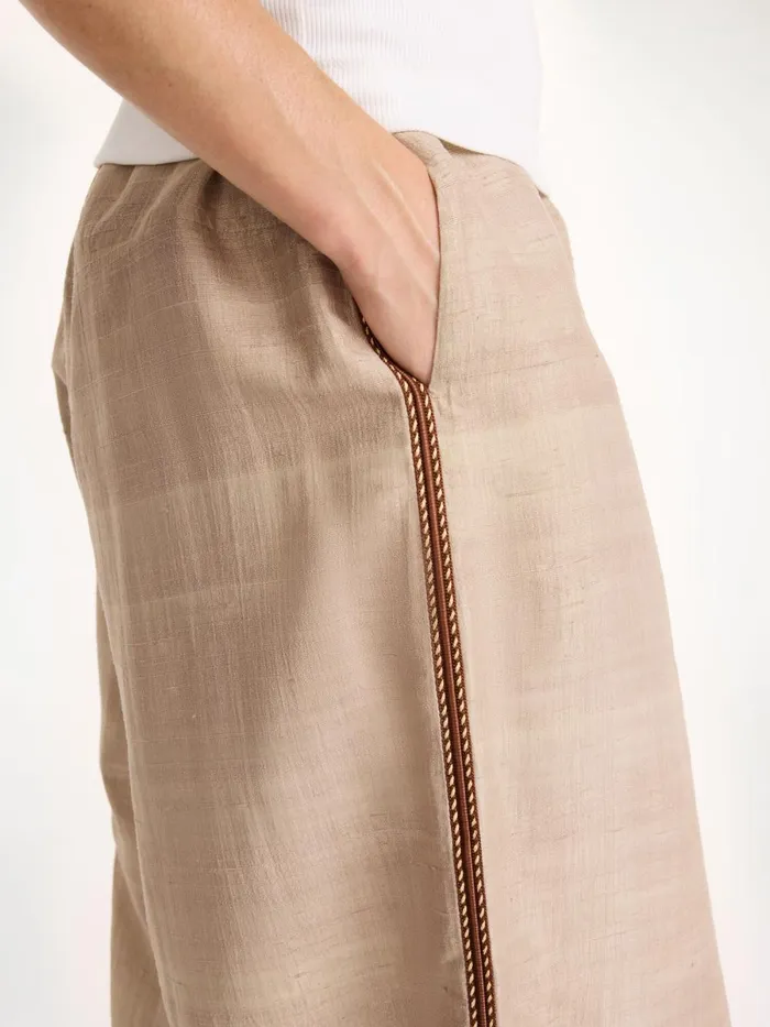 Trousers Women By Malene Birger Lumonas Silk Trousers Nomad Trousers Women By Malene Birger Lumonas Silk Trousers Nomad