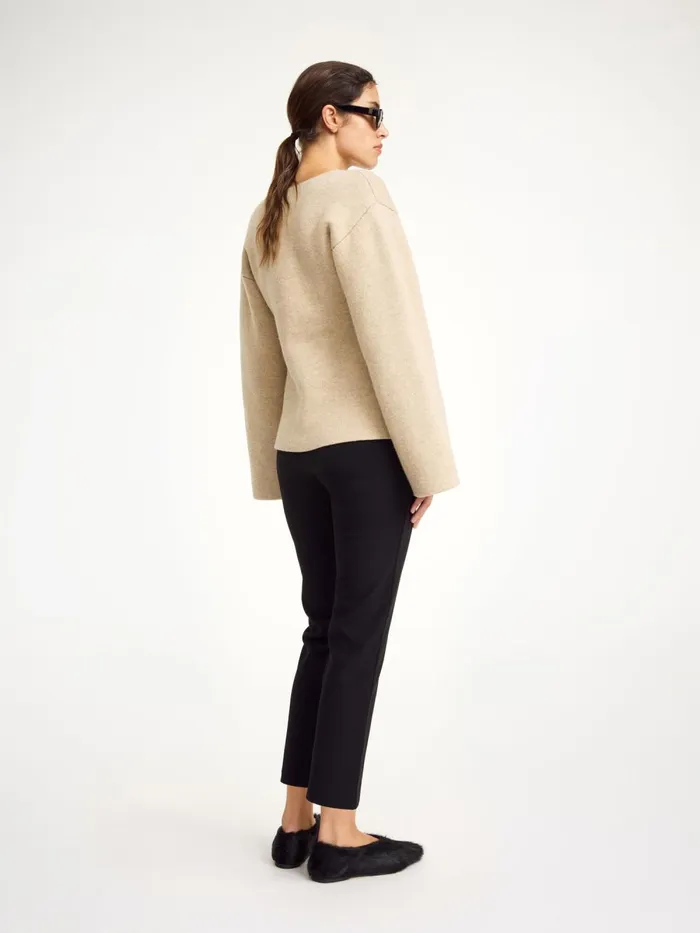 Trousers Women By Malene Birger Vilea Cropped Trousers Black Trousers Women By Malene Birger Vilea Cropped Trousers Black