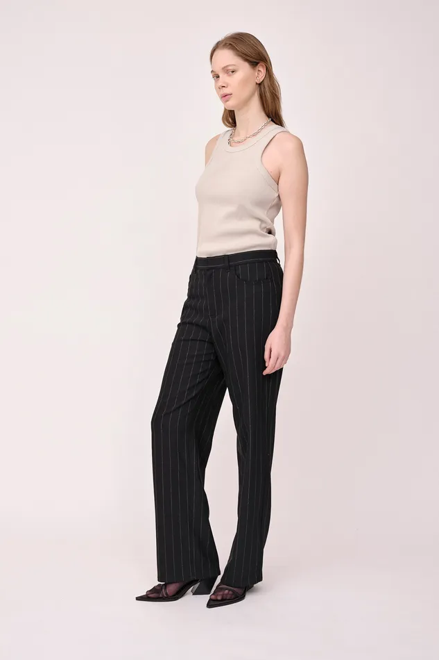 Trousers Women Lena Pin Stripe 8211 Pin Stripe Wonhundred