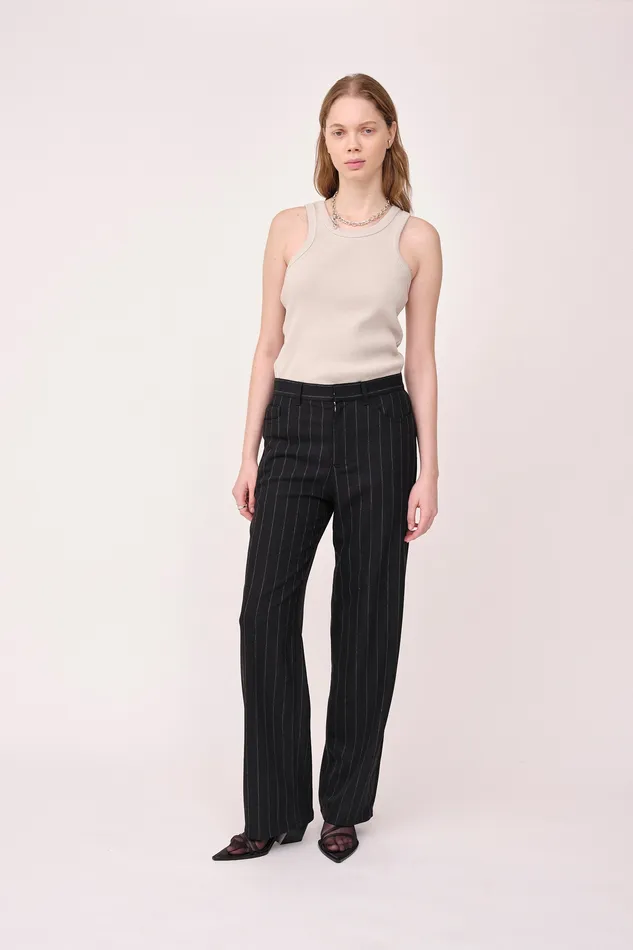 Trousers Women Lena Pin Stripe 8211 Pin Stripe Wonhundred