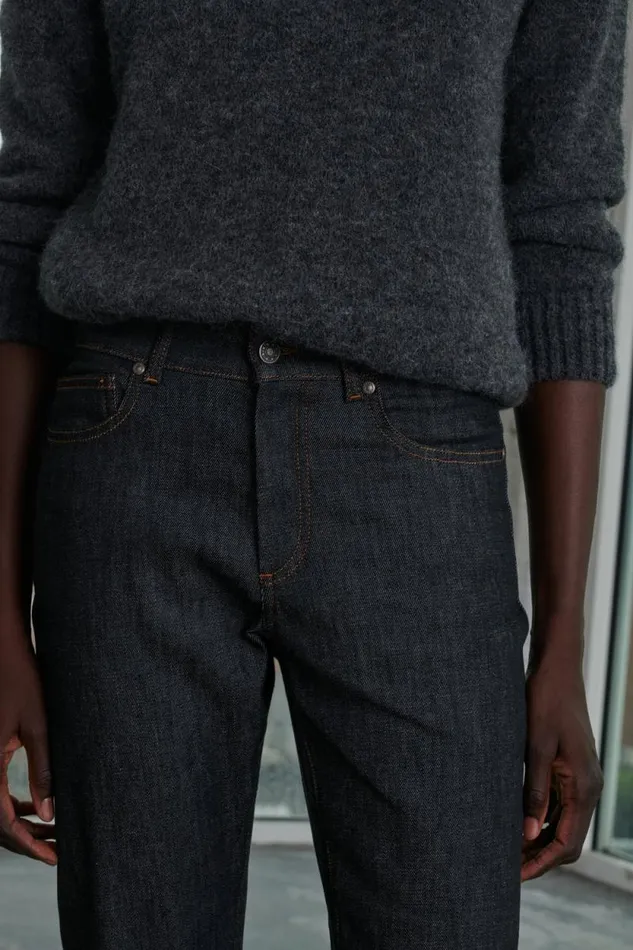 Trousers Women Soeur BARNEY JEANS Black Raw Denim