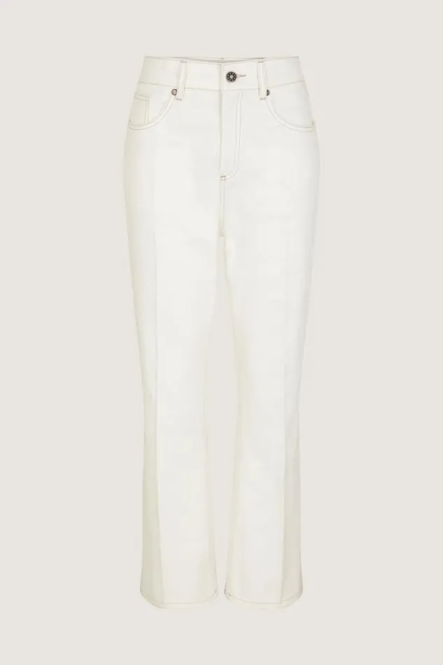 Trousers Women Soeur FRANCISCO JEANS Chalk