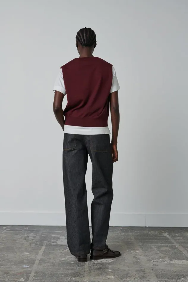 Trousers Women Soeur NAPOLEON JEANS Black Raw Denim