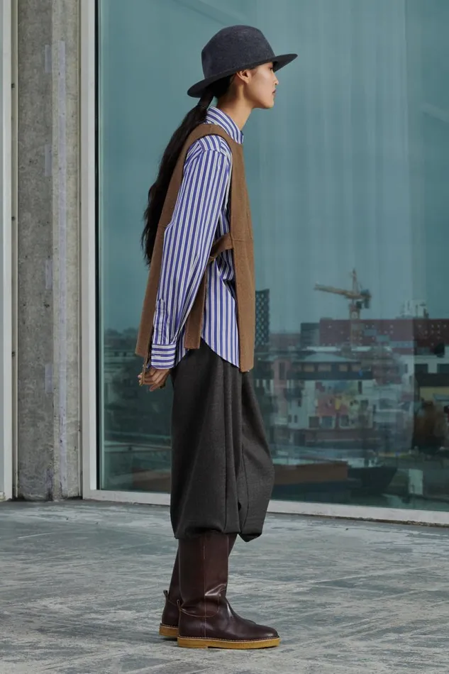 Trousers Women Soeur WALLY TROUSERS Mottled Brown