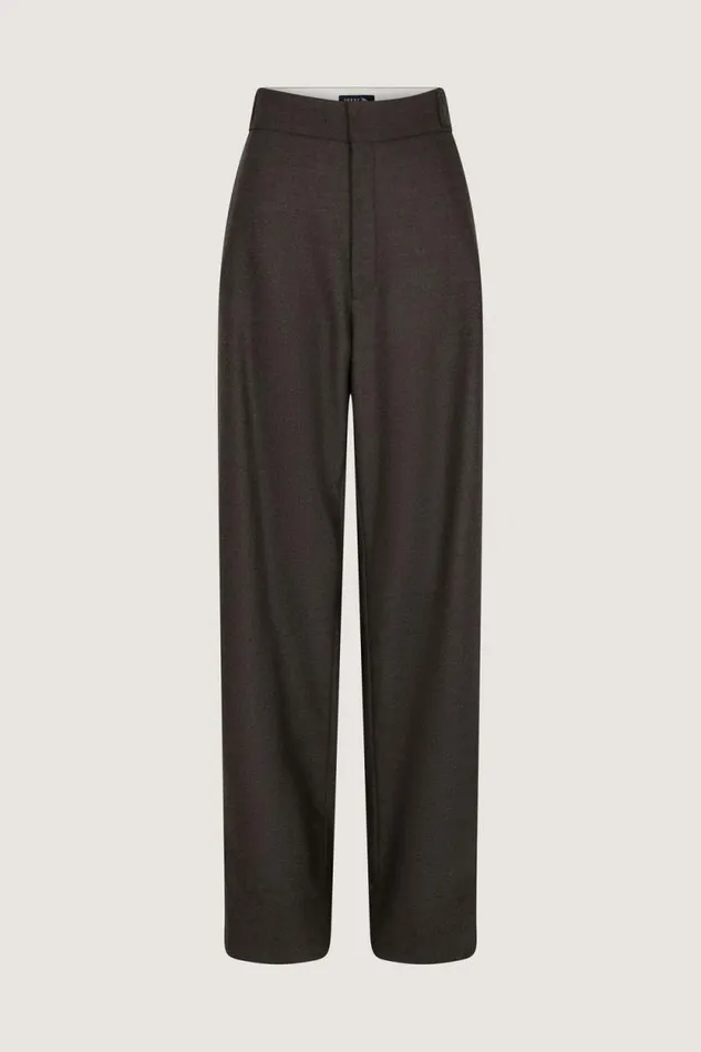 Trousers Women Soeur WALLY TROUSERS Mottled Brown