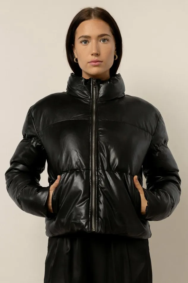 Umbra Puffer Jacket 8211 FINAL SALE Black Women Bohme Outerwear