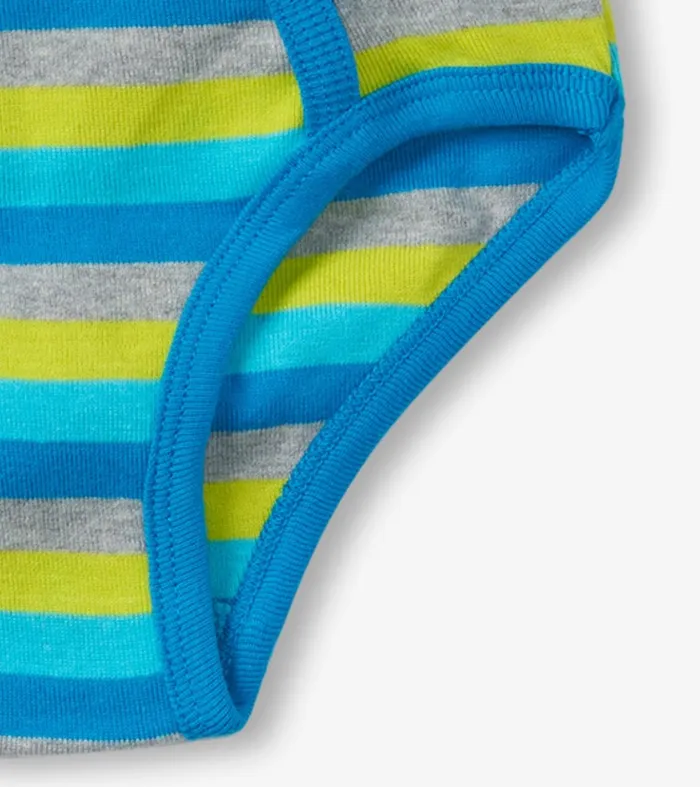 Underwear Boys Hatley Boys Stripes 3 Pack Classic Briefs
