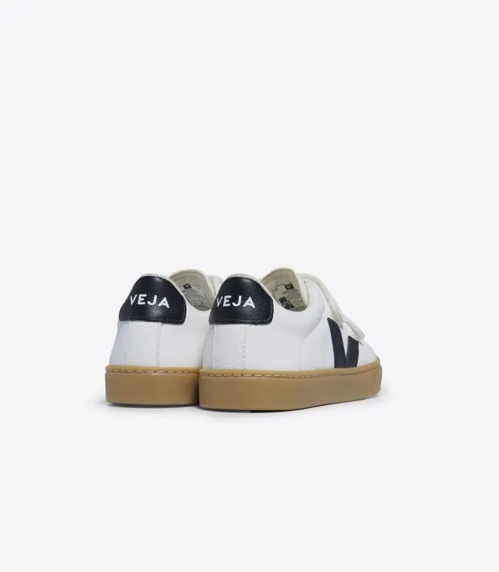 VEJA Esplar Kids ESPLAR LEATHER WHITE BLACK NATURAL