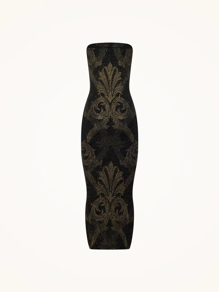 Wolford Dresses and Skirts Metallic Jacquard Dress Blackgold 8211 Women