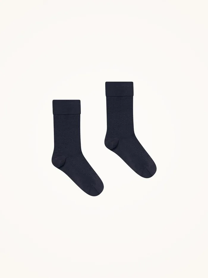 Wolford Socks Merino Dot Socks Deep Night 8211 Women
