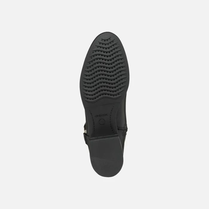 Woman Geox Ankle Boots FELICITY ABX WOMAN Black Waterproof Ankle Boots Black