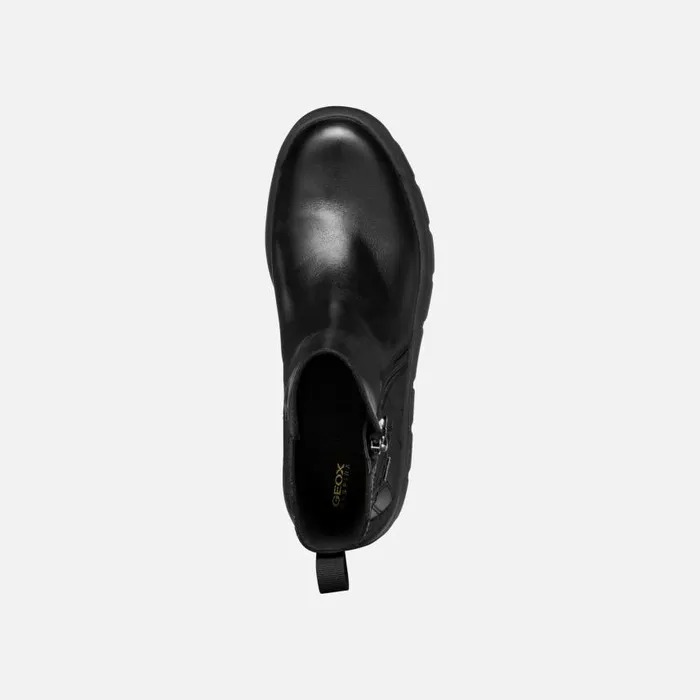 Woman Geox Ankle Boots SPHERICA EC71 ABX WOMAN Black Waterproof Ankle Boots Black