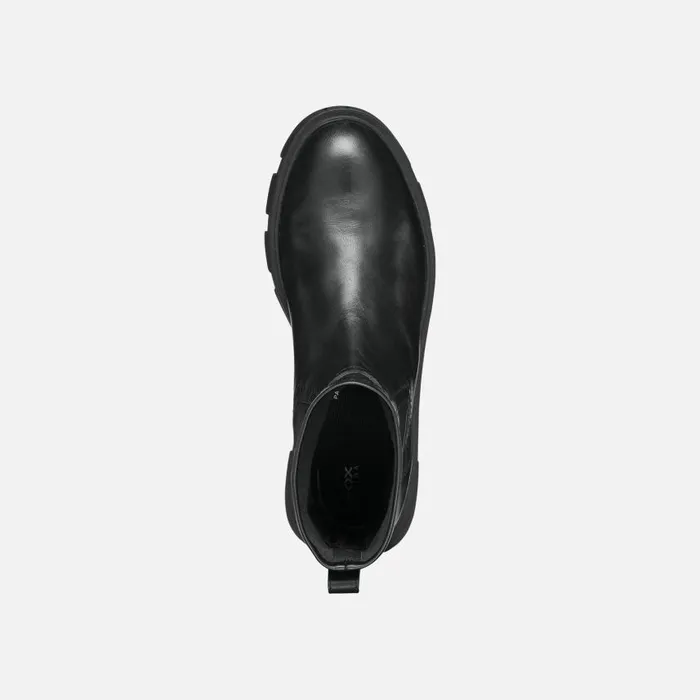 Woman Geox Ankle Boots VILDE C Chelsea Boots Black Woman Geox Black