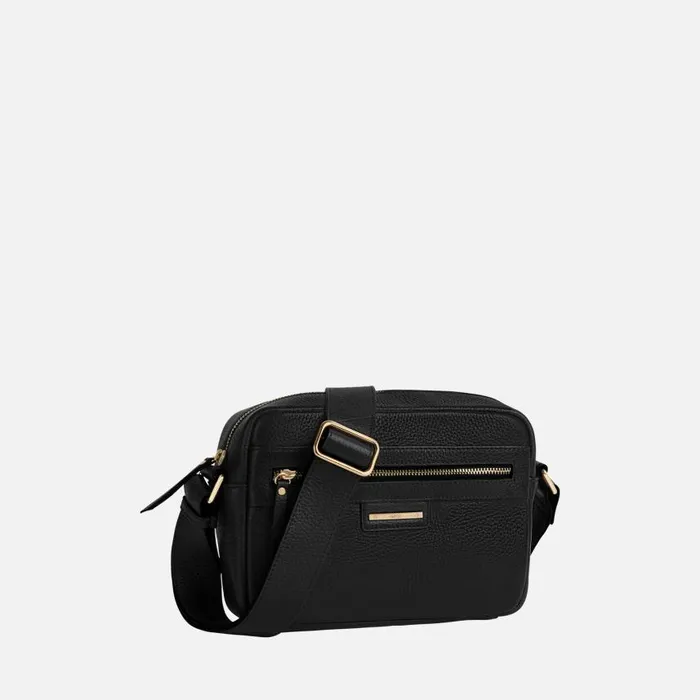 Woman Geox Bags D BLANDINE A Women039s Black Shoulder Bag Geox Black