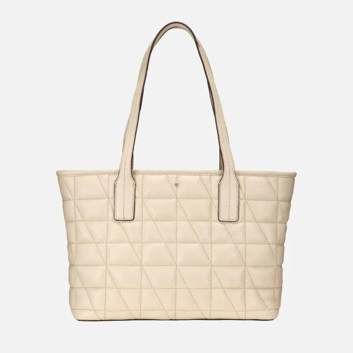 Woman Geox Bags GARDREN M WOMAN Off White Shoulder Bag Off White
