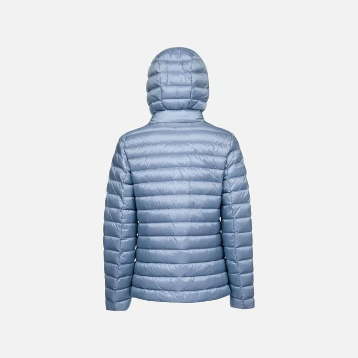 Woman Geox Down Jackets JAYSEN WOMAN Infinity Short Down Jacket Infinity