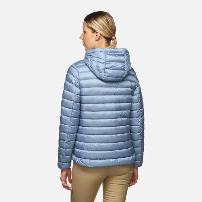 Woman Geox Down Jackets JAYSEN WOMAN Infinity Short Down Jacket Infinity