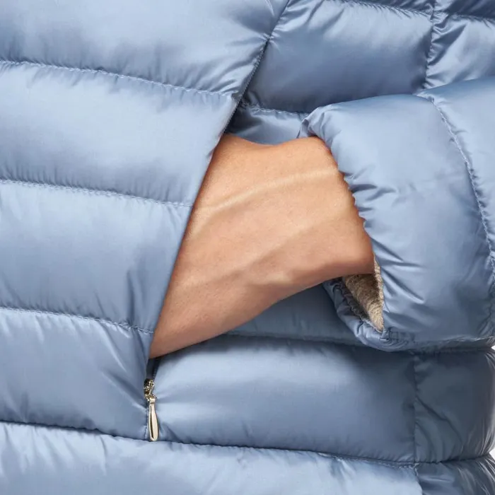 Woman Geox Down Jackets JAYSEN WOMAN Infinity Short Down Jacket Infinity