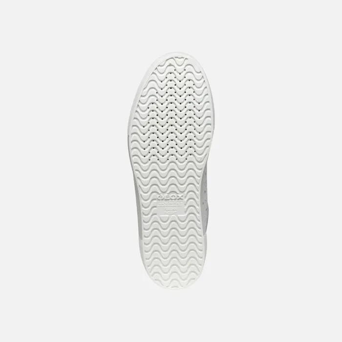 Woman Geox Sneakers CLAUDIN WOMAN White Low Top Sneakers White