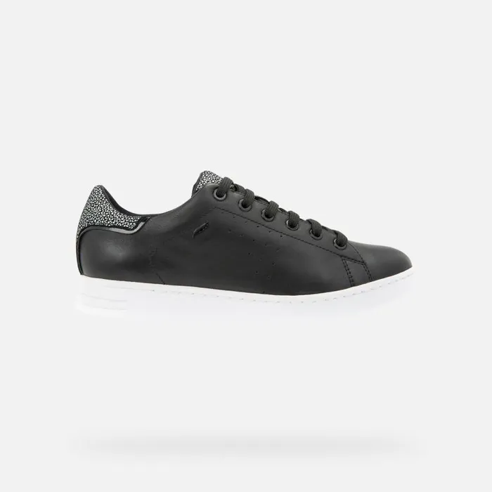 Woman Geox Sneakers JAYSEN Women039s Black Low Top Sneakers Geox Black