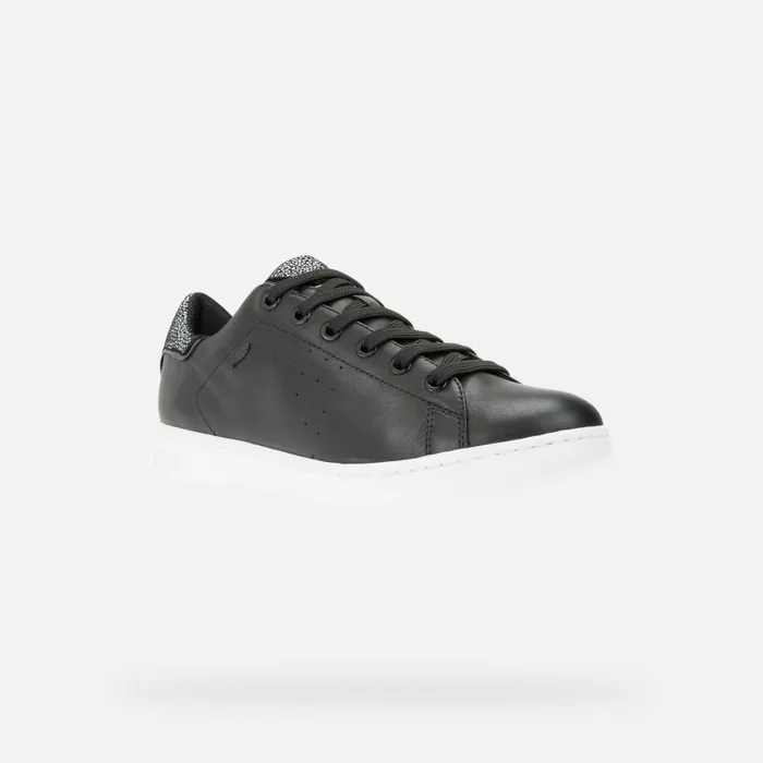 Woman Geox Sneakers JAYSEN Women039s Black Low Top Sneakers Geox Black